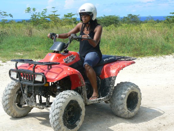 Heading into the weekend like WHOA!!! Keeping calm and riding out! #TBT #IslandLife #TheDomesticTourist #Rider #ATV