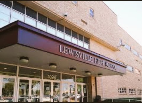 JaimeR____'s tweet photo. Rest in peace to the REAL Lewisville High School https://t.co/cHjzpbyH03