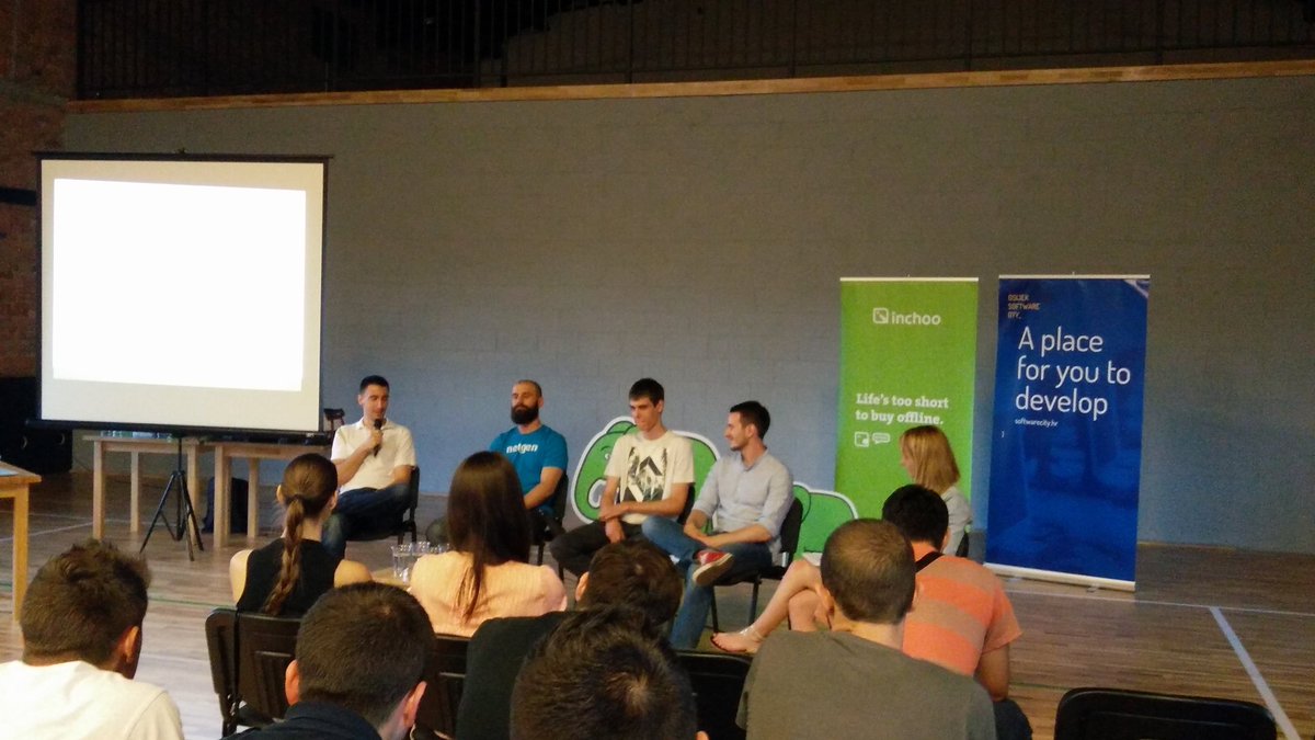 danijel_031's tweet photo. Speakers at #phpTalksOSC sharing their experience and giving good advices in PHP coing https://t.co/OsTQ1h9UMC