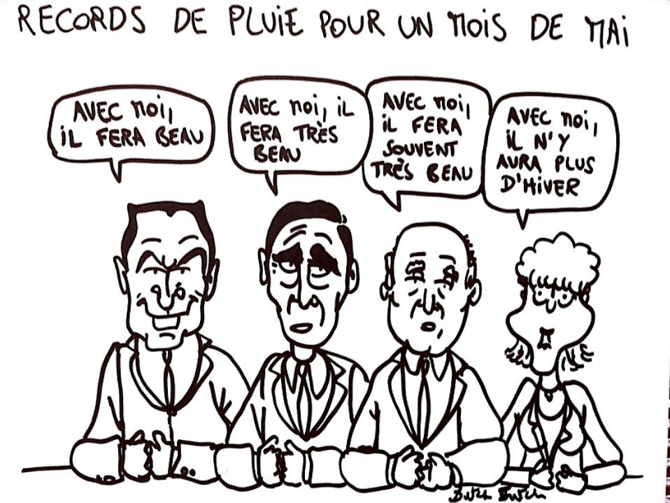 #pluie #CrueSeine #Primaire2016 #juppe #sarkozy #fillon #morano #dessindepresse