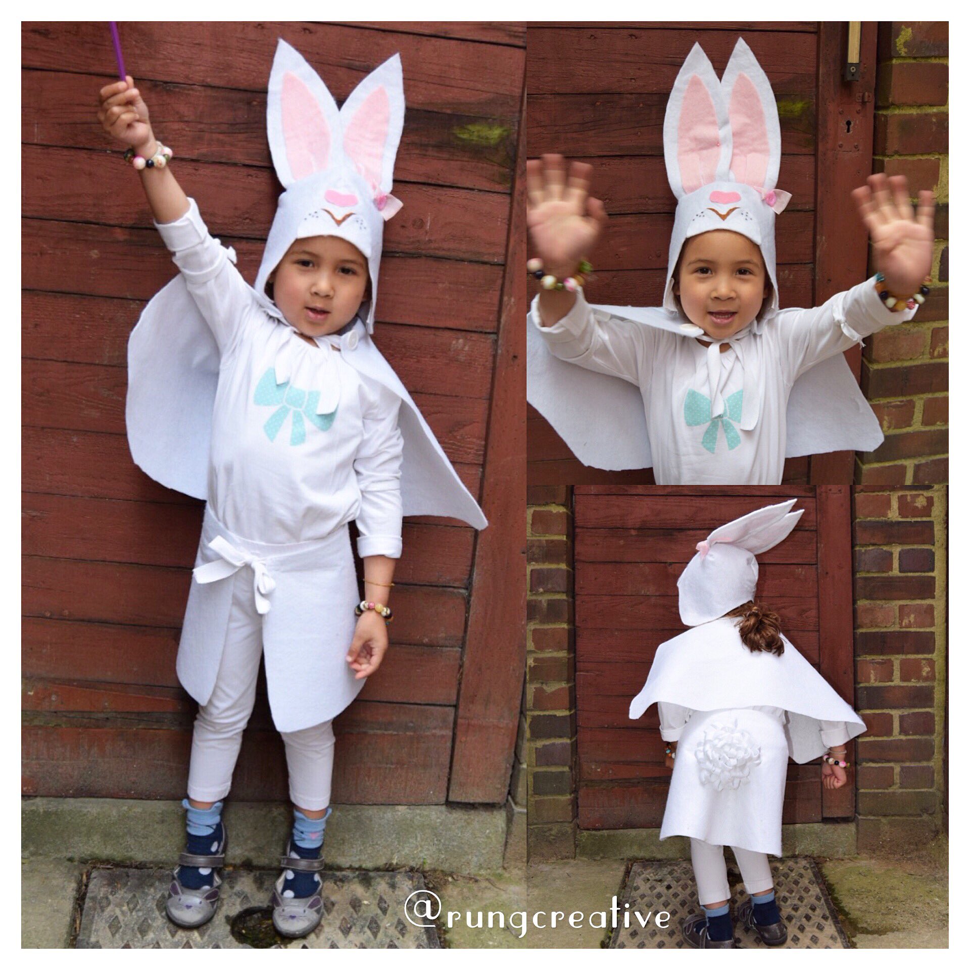 Baby bunny store costume diy