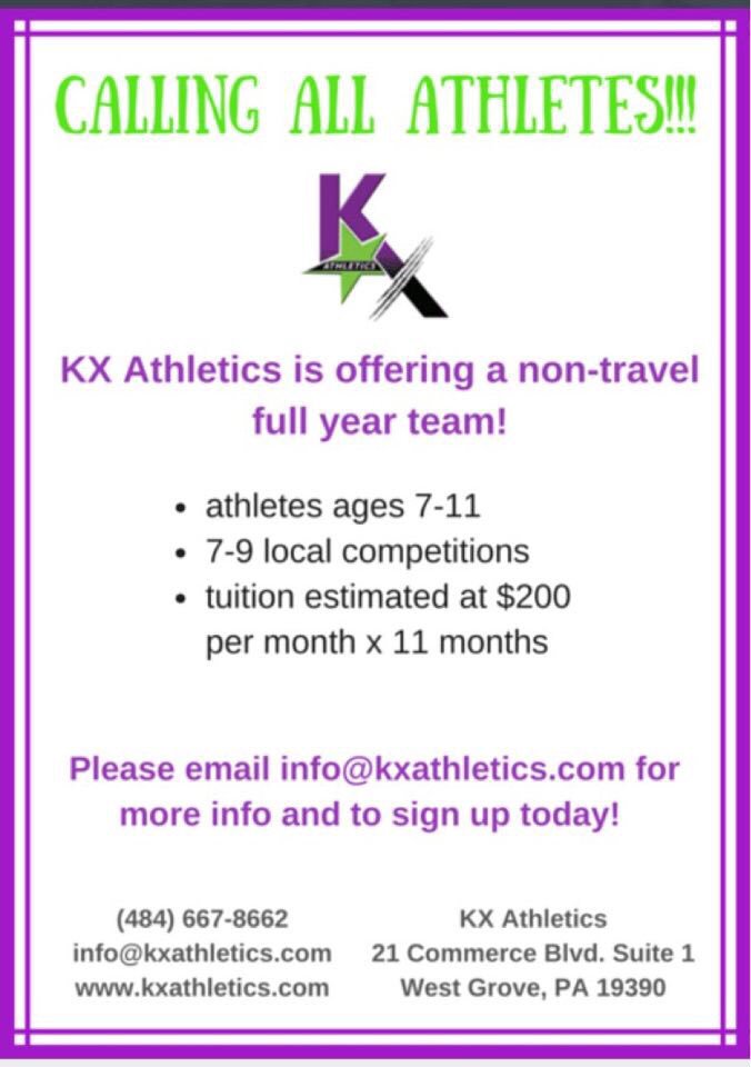 KXAthletics's tweet photo. NEW TO THIS SEASON. https://t.co/R3Jt5oaLTy