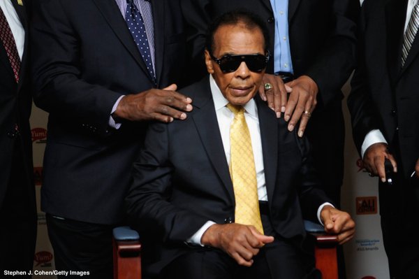 ABCWorldNews's tweet image. JUST IN: Boxing legend Muhammad Ali hospitalized in fair condition; being treated for respiratory issue, spox says.