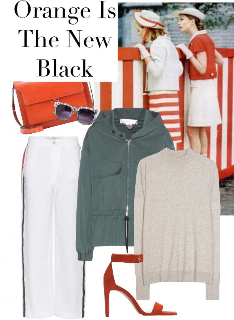 vernezuk's tweet photo. It's #spring! Colour up your #wardrobe with a hint of #orange! #OITNB #ootd #OutfitGoals https://t.co/KZHmcHGCcn