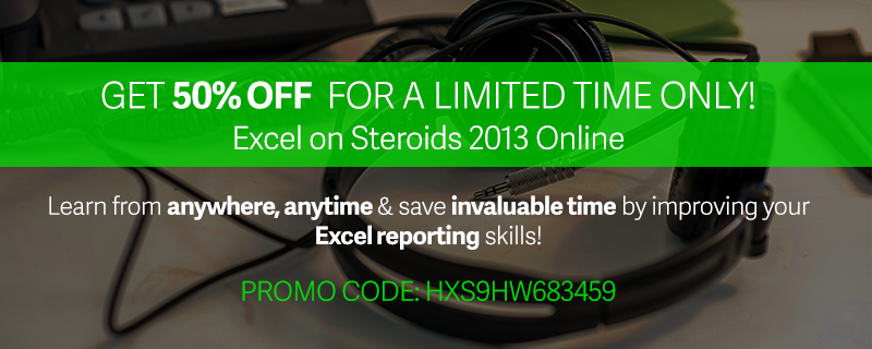 SageGroupZA's tweet image. Master biz reporting in #Excel with this exciting #Excel2013 online course! bddy.me/1t4jpD4 [50% OFF]