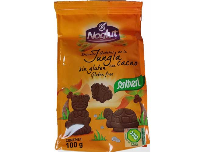 Nieuw in het assortiment van glutenvrij-suikervrij.be     :
Glutenvrije  jungle koekjes cacao