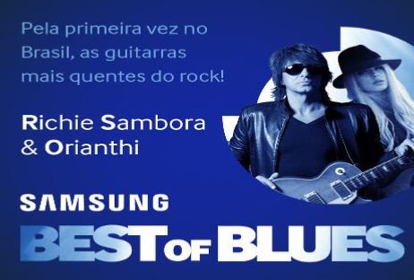 SamboraArmy's tweet image. Tickets to see @TheRealSambora and @orianthi in São Paulo are already on sale!!