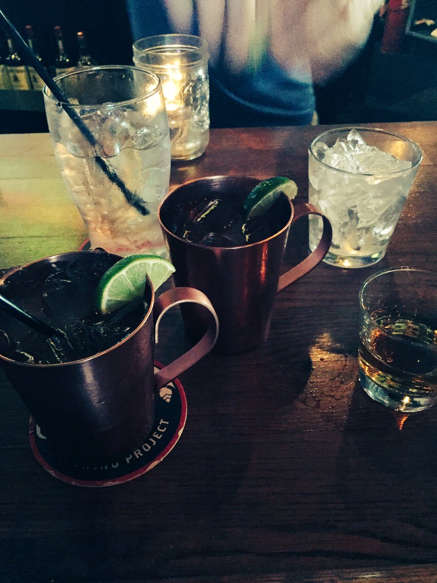 Enjoying a <a href="/PuroVerde/">Puro Verde Tequila</a> #MexicanMule at <a href="/GoodfriendBG/">Goodfriend</a> #dallas #tequila #organic #saturday
