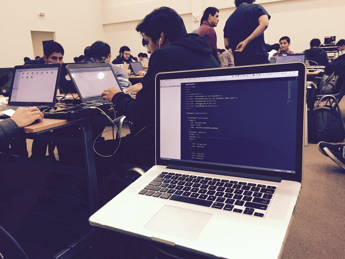 mac_321's tweet photo. Code poetry #Hackatrix2016 @Hackatrix https://t.co/tKhfPwu3Vu