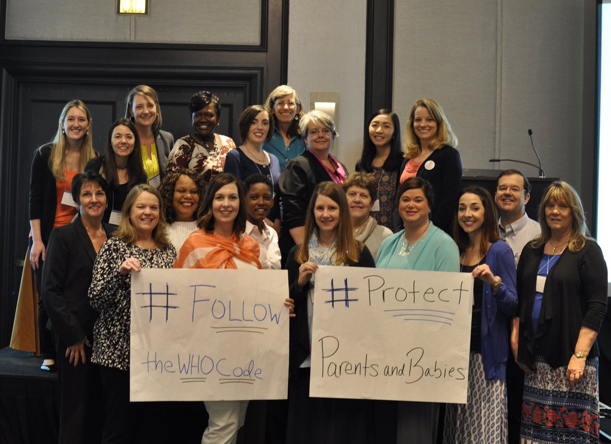 CGBI's tweet photo. @Enfamil @Similac_US @NestleUSA We #SupportTheWHOCode. STOP mktg in healthcare. #ProtectParentsAndBabies #EMPowerBF https://t.co/Cl5P57QoDb