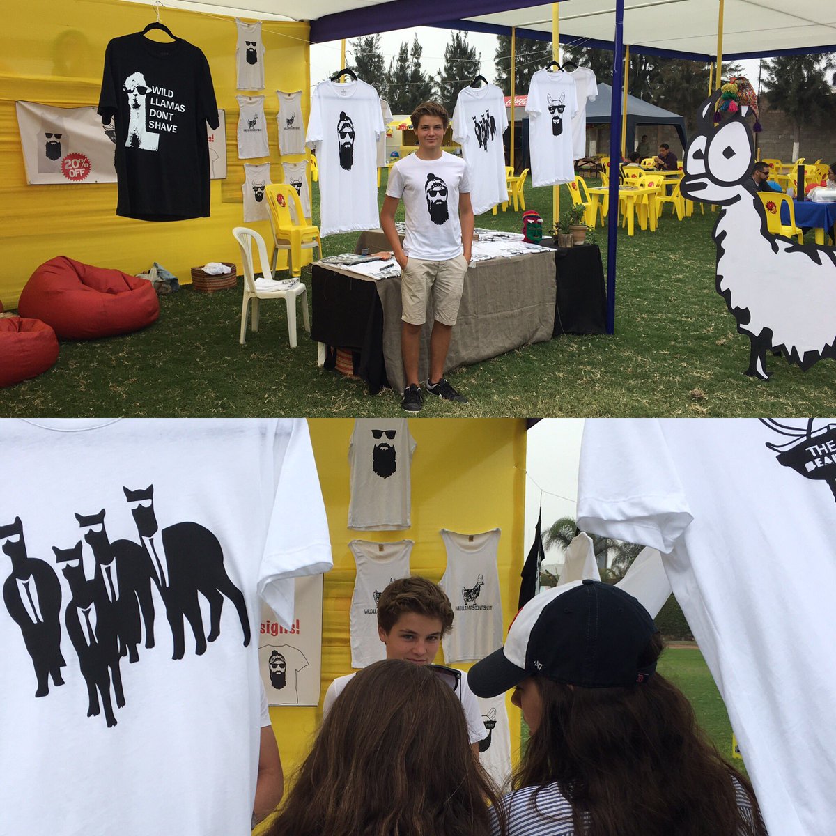 JoeBonnici's tweet photo. #thebeardperu is open for business @rafodasso #iaproject #kermesse https://t.co/MgZFWygD75