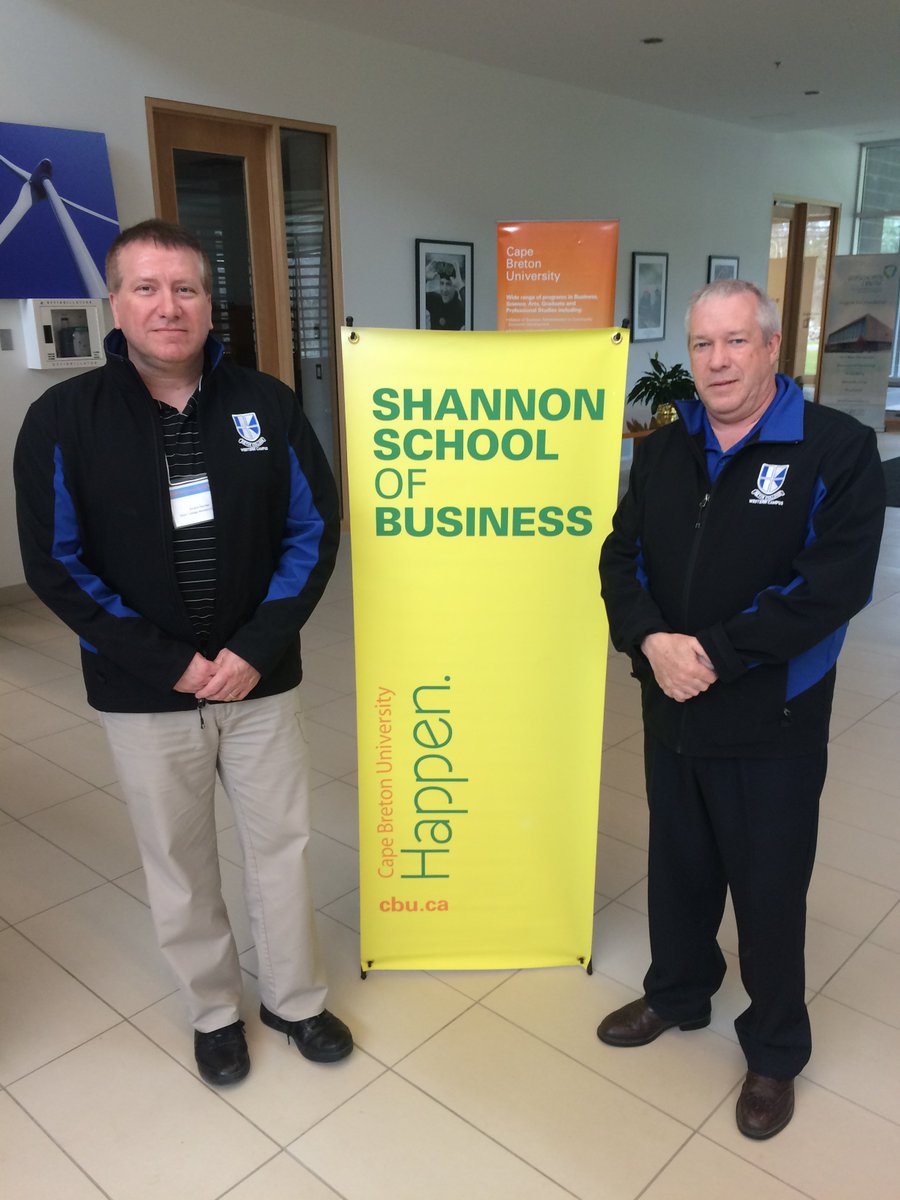 Great visit to Cape Breton University.  Thanks for the hospitality!!!