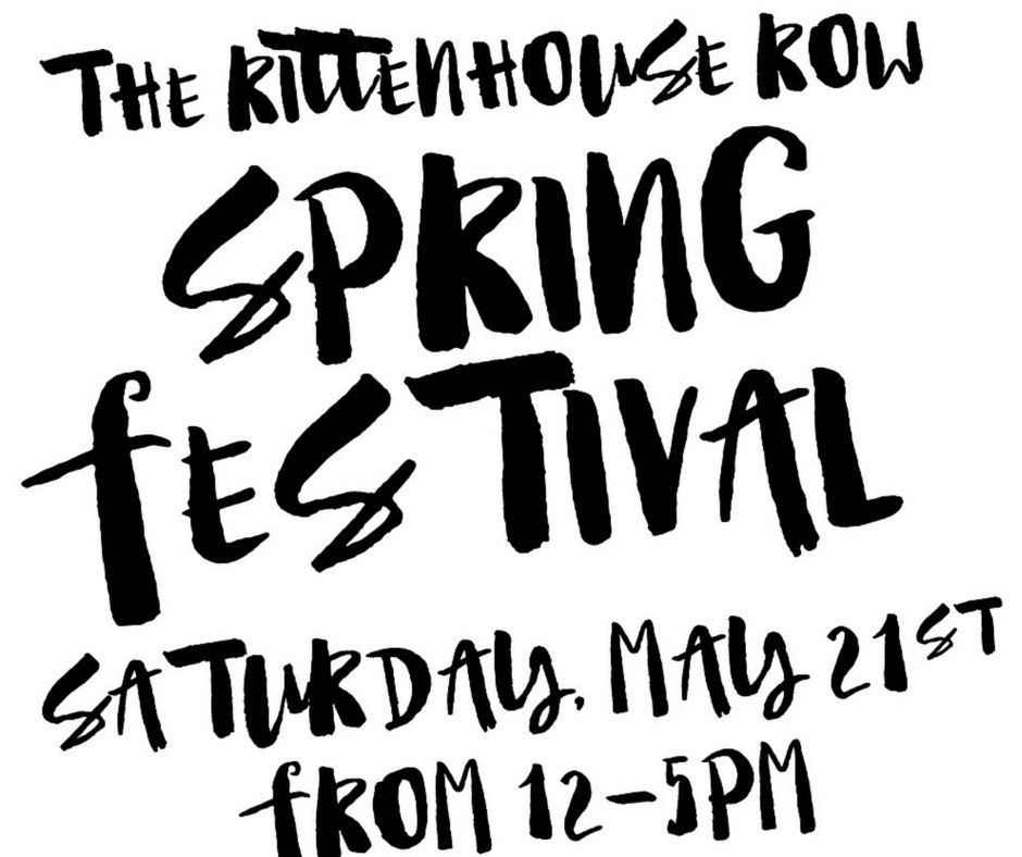 cavsrittenhouse's tweet photo. We told you...#RittenhouseRow Fest, Rain or Shine! We're on the 1700 block of Walnut...Come say hi! #CavsRittenhouse https://t.co/5VD22H9XWr