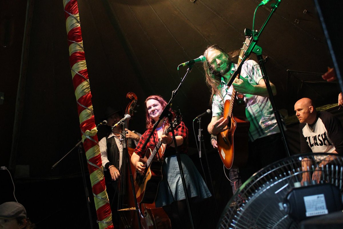 HorsesCaution's tweet photo. Such a good time playing @Owlsworld tent at #RickyFest today. Thanks to everyone who came along. :) https://t.co/ihP17TAkVZ