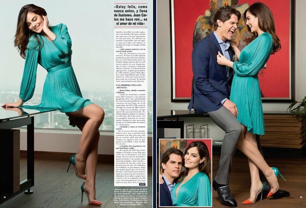 fIywithximena's tweet photo. #Scan4 Revista ¡Hola! @ximenaNR y @jc_valladares 💜 https://t.co/SiSQ9YHV3y