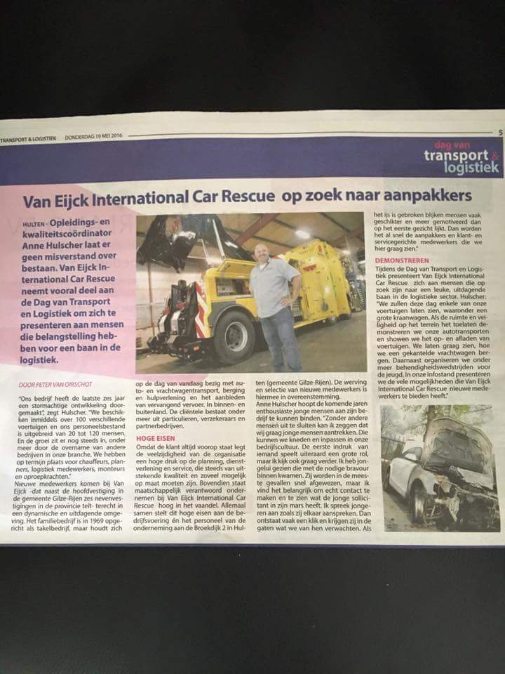 veijckberging's tweet photo. Tilburgse dag van transport en logistiek zullen wij op 29 Mei aanwezig zijn om de Van Eijck groep te promoten. https://t.co/qSGWFr5HsS