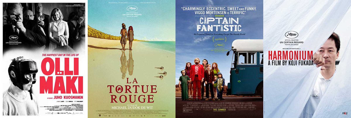 #UnCertainRegard 2016 had 18 films in competition from 20 different countries of which seven were first films!