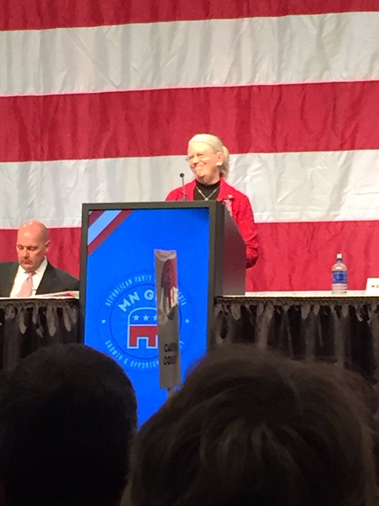 SD34Republicans's tweet photo. @JBeihoffer speaks to #mngop16 https://t.co/dxjnhEMVcT