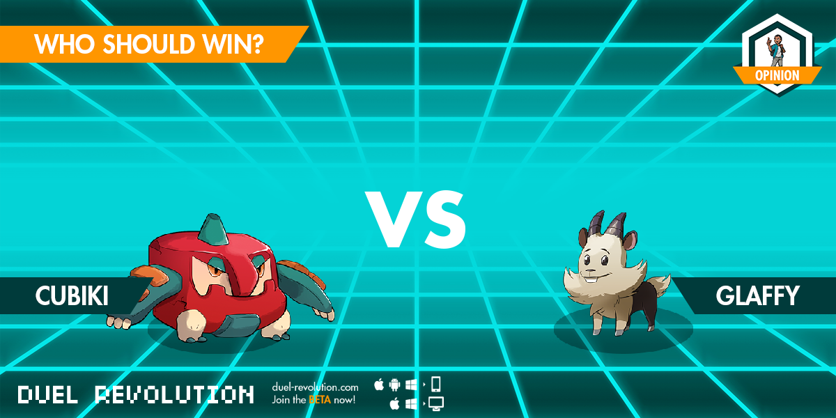 DuelRevolution's tweet photo. It is time for you to vote!
#Cubiki or #Glaffy https://t.co/UM1BuAOcTZ