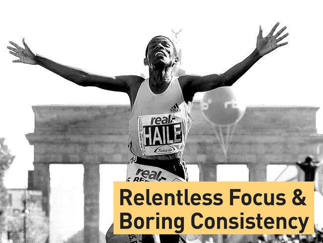 ConnectRunClub's tweet image. "Consistency is the secret sauce of successful running." @JasonFitz1 bit.ly/1PghkcY