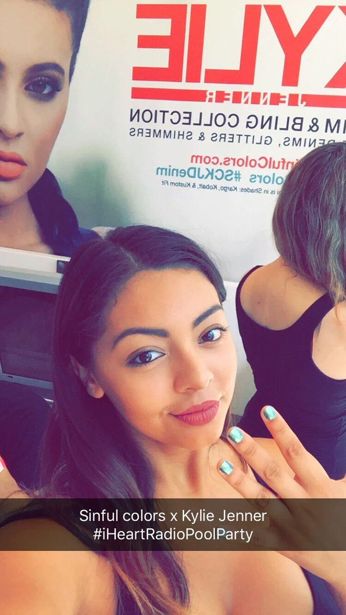 MsNYTeenBL2012's tweet photo. Working @iHeartRadio pool party  @SinfulColors_NP #KingKylie #brandambassador #Fontainebleau #iHeartRadioPoolParty https://t.co/5Fo2wl9YOv