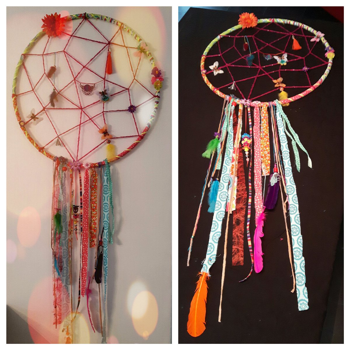FeelingirieLeni's tweet photo. .Bohemian mega #dreamcatcher "Spring" https://t.co/UuQXrS9edM