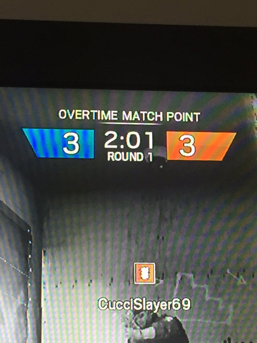 _randomcunt's tweet image. So this is what happens of you get a draw on overtime in Rainbow Six...You get another one. Gotta luv that name tho