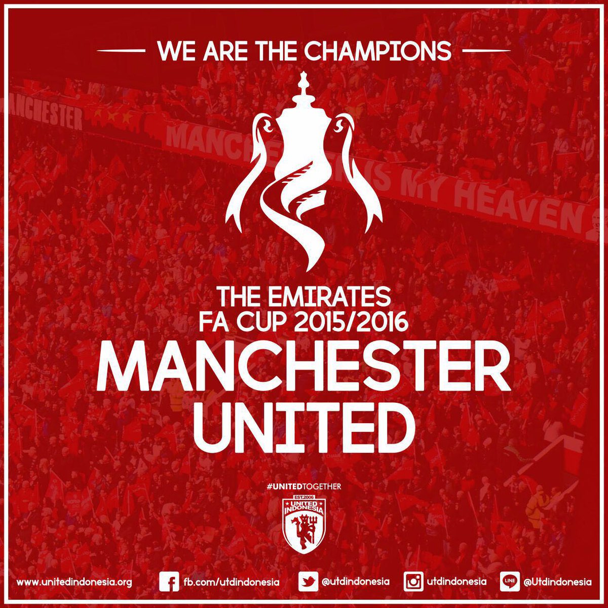 Brilliant way to end a roller coaster season. FA Cup!