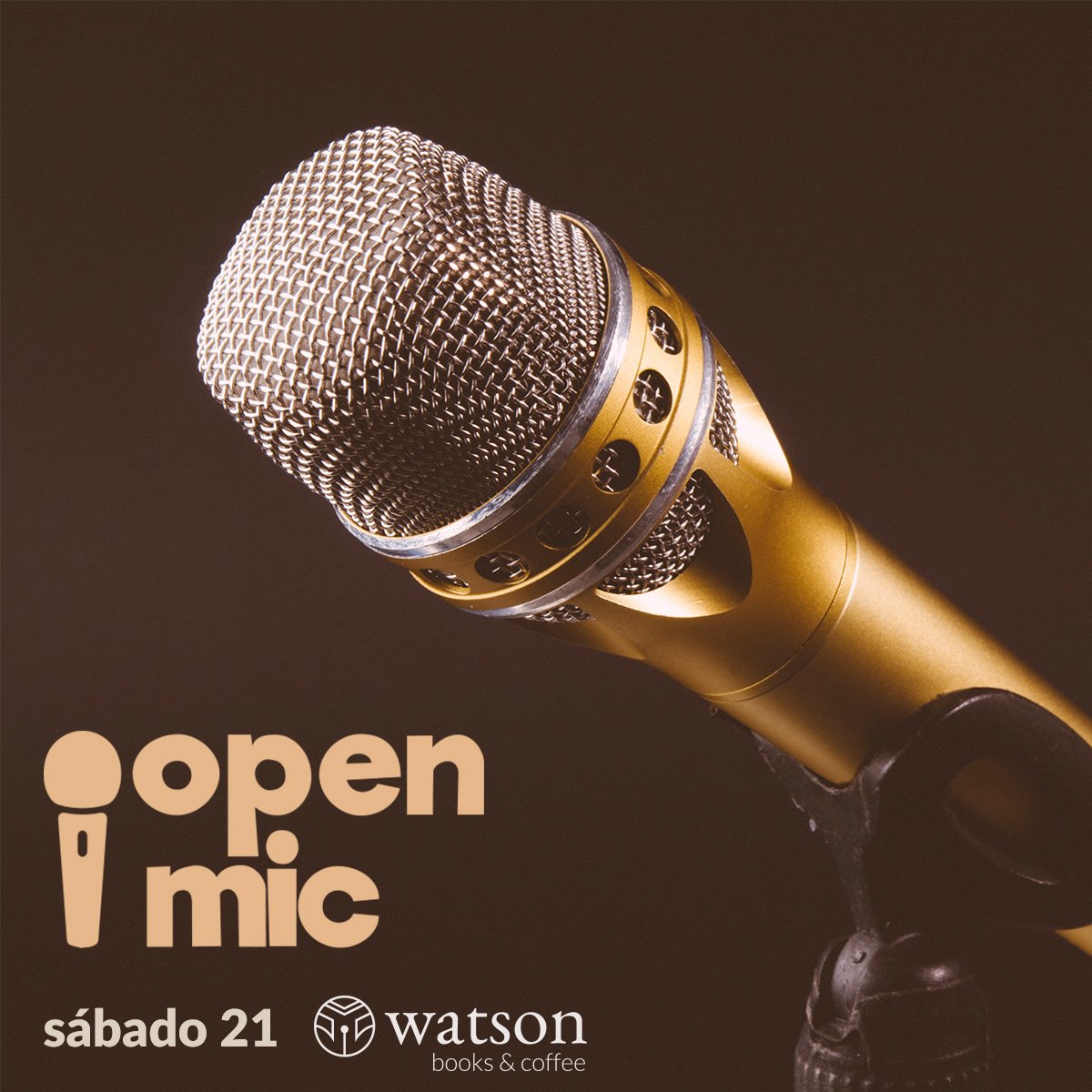 WatsonBooks's tweet photo. Para los talentosos que cantan en la ducha  y en el tráfico, hoy Open Mic desde las 7pm. 🎤🍺☕🍩 https://t.co/SBtPXbnfCT