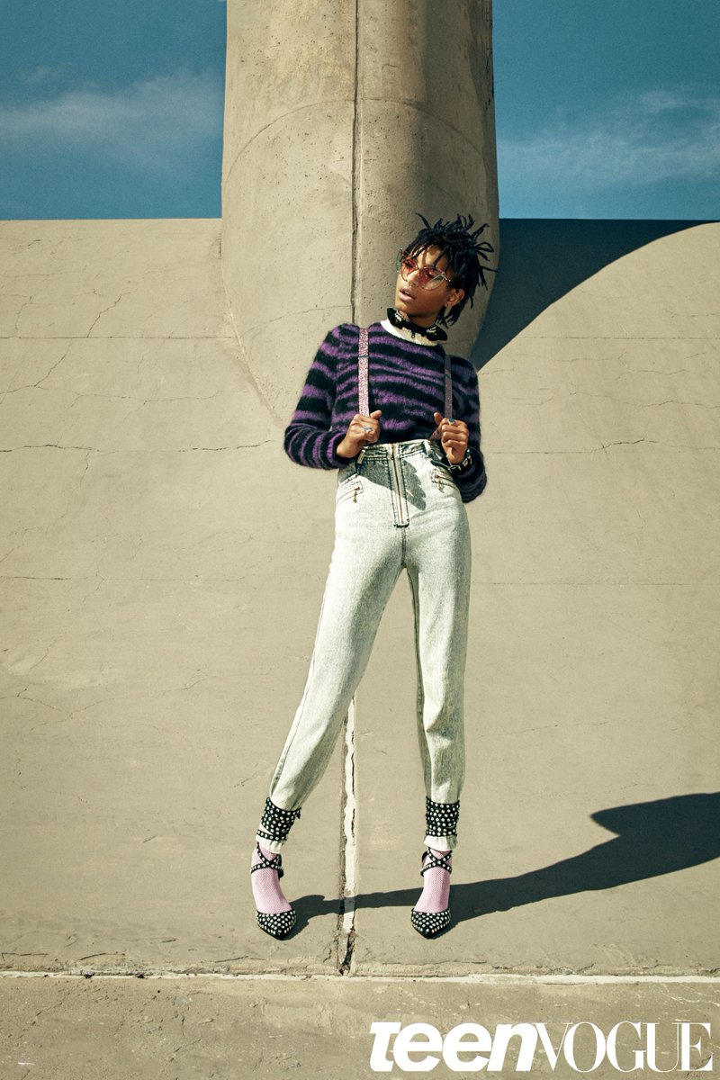 HomegirlMedia's tweet photo. "It isn’t about finding yourself—it’s about creating yourself”  @OfficialWillow  @TeenVogue #MaySlay #BlackGirlMagic https://t.co/EfSQPNp4Q0