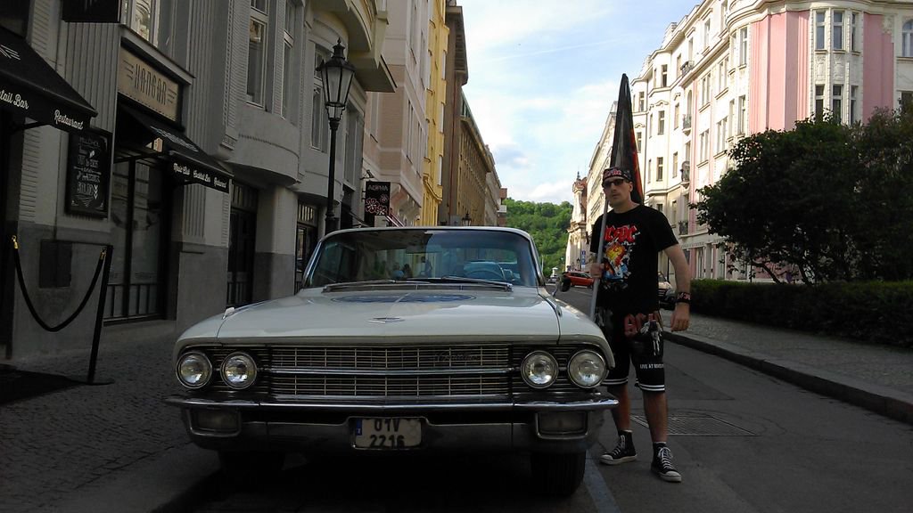 In Praha before AC/DC concert...