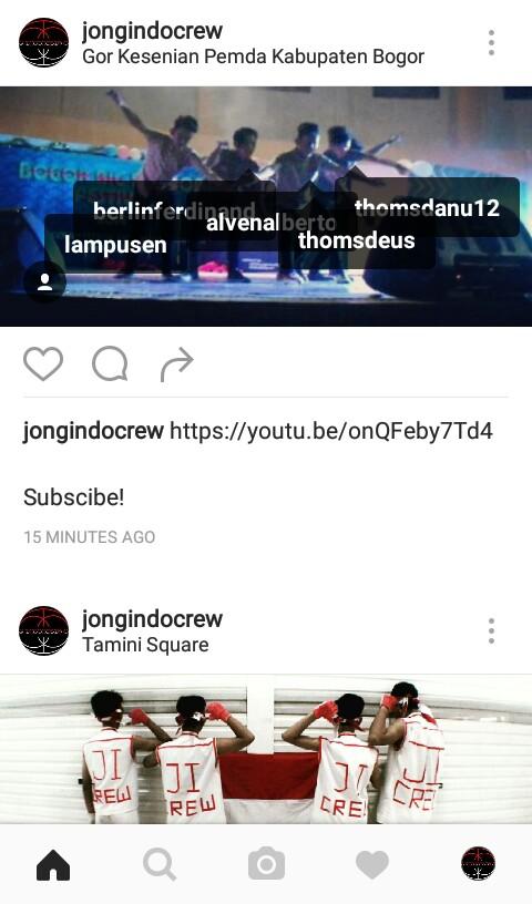 Subscribe channel youtube dan follow akun instagram kita~