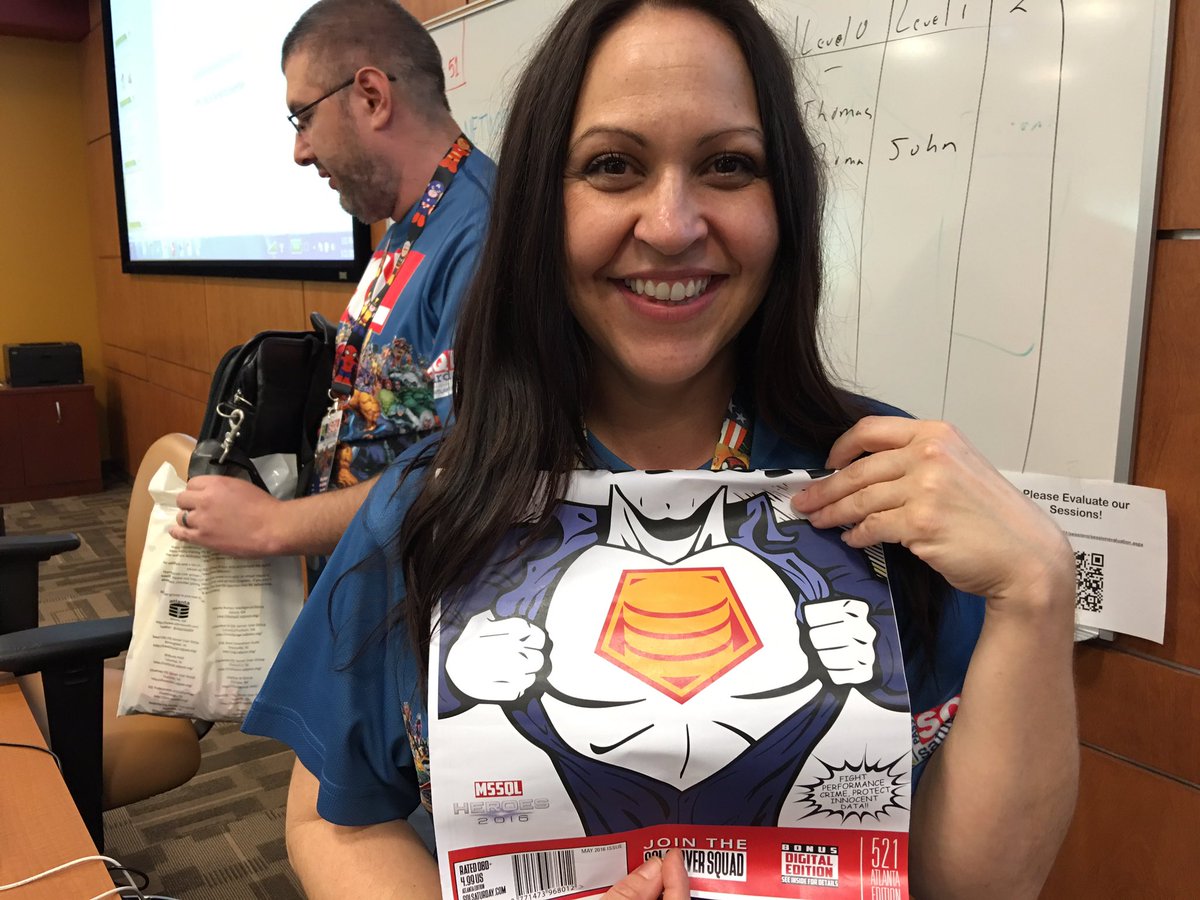 SQLGator's tweet image. My #SQLHero @LindsayOClark #SQLSatATL