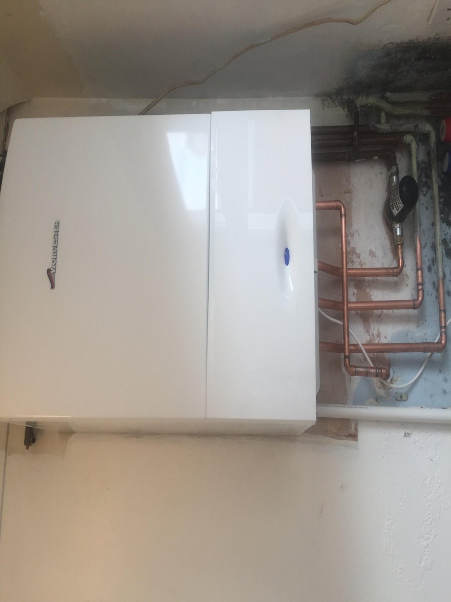 Yet another Worcester installed in Erith today , another happy customer
