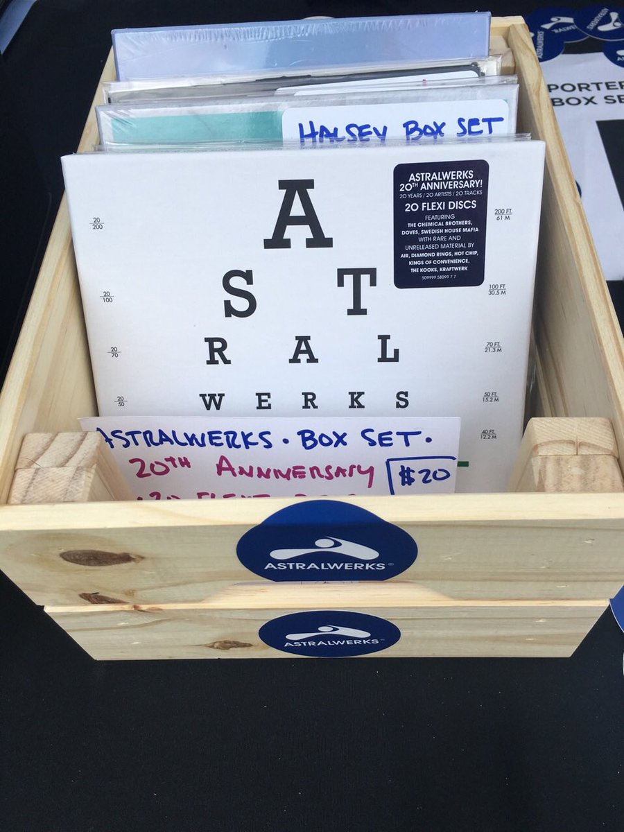 Astralwerks's tweet photo. LA stop by @waxrecordfair 2 pick up rarities from @chembros @hot_chip @halsey @kylie @EmpireOfTheSun &amp; more! #vinyl https://t.co/Bynrw80l4W