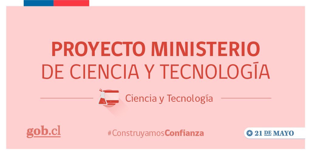 MasCienciaChile's tweet photo. Proyecto para crear la nueva cartera se enviará durante el segundo semestre de este año https://t.co/Bp1ZjjUFWV