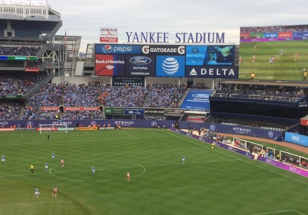 #NYCFC fans! We see you. Get your selfie ready and start the night early with a drink on us. #StartStunning #Wix