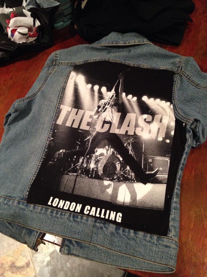 Rebel_Threads's tweet photo. How much do you love this jacket!? #RebelThreads #Rocks #Jacket #Apparel #TheClash #RecycledThreads @TheClash https://t.co/17qV4uyka2