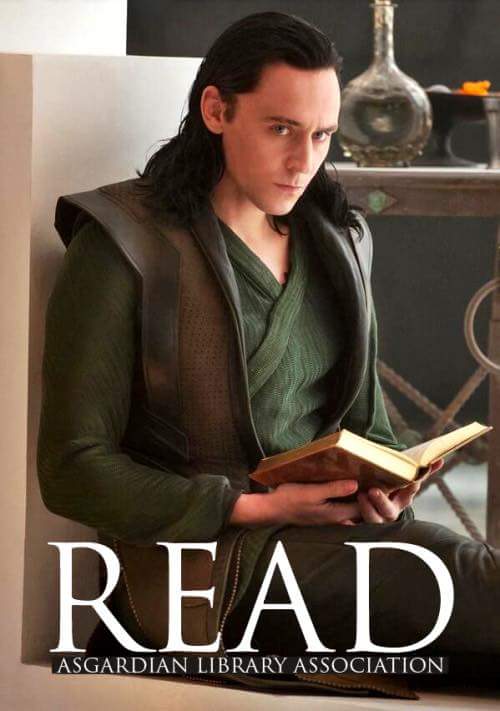 Happy #badasslibrarianday to all #librarians everywhere! #read #literacy #knowledgeispower #Loki <a href="/twhiddleston/">Tom Hiddleston</a>