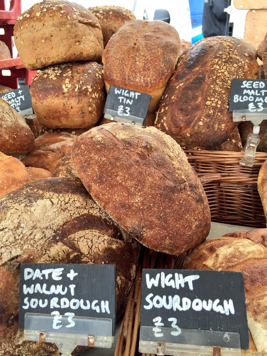 All the usual suspects from our friends <a href="/TheIslandBakers/">The Island Bakers</a> today #ryde #market #topnotch