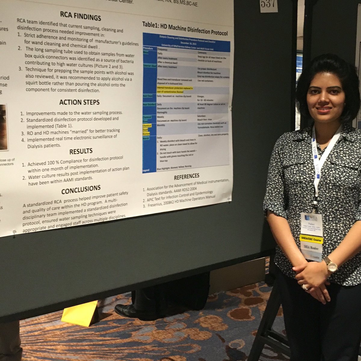 drpallaviyadav's tweet photo. What a great wk of learning, networking & presenting. Thank you @SHEA_Epi for an excellent conference. #SHEA2016 https://t.co/BwI86xCFzT