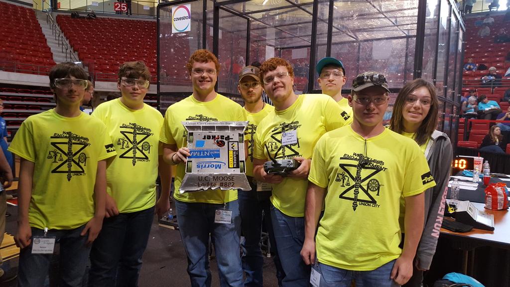 OkumaAmerica's tweet image. This @goNRL team is moving to round 5 of #robotbattles @NTMATalk Sponsored by distributor Morris GL @MorrisGroupInc