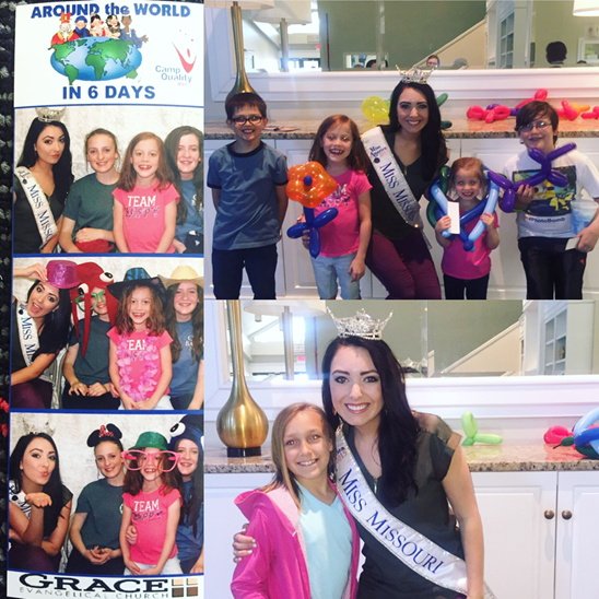 MissAmericaMO's tweet photo. Traveled to St. Jo today for the NW MO @CampQuality Spring Carnival! 💖 Such an amazing organization! #MissMo2015 https://t.co/3PemxKtqNP