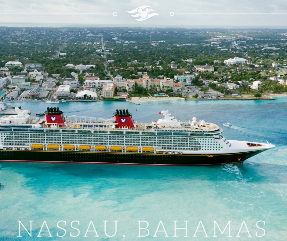DisneyCruise's tweet photo. If you were sailing #DisneyDream, you'd be here today: #Nassau, Bahamas. #DisneyCruise https://t.co/ImoEmF6WwK