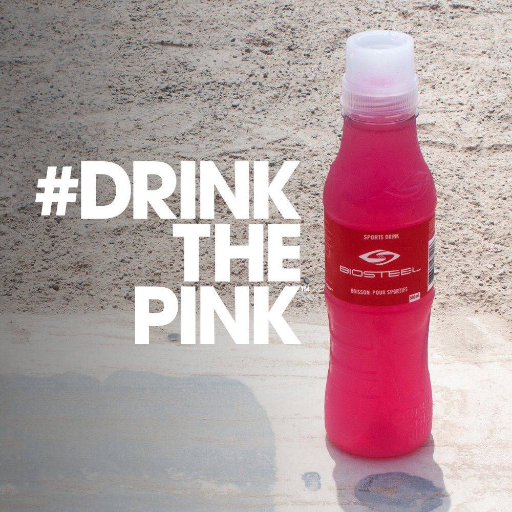 BioSteelSports's tweet photo. #DrinkThePink™ https://t.co/0sonSbFpnB
