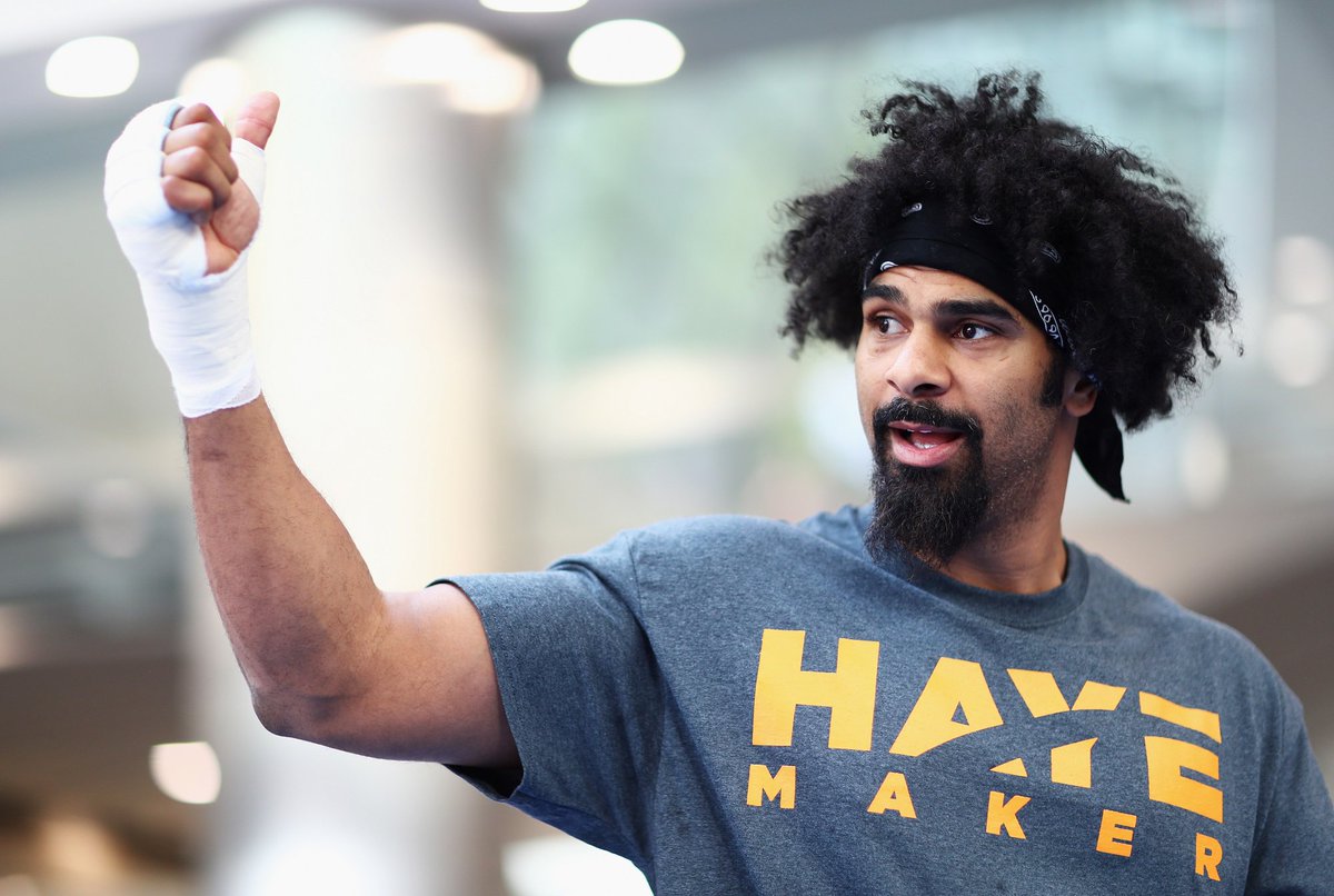 BBCSport's tweet photo. #DavidHaye is entering the ring now...

Follow his fight against Arnold Gjergjaj #bbcboxing

https://t.co/6keBEyuK6c https://t.co/rPhTth8N5H