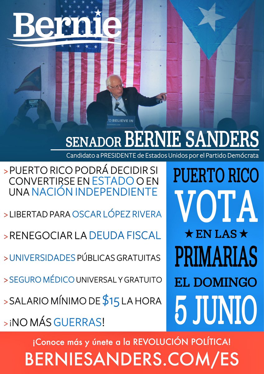 DuckTalesW00H00's tweet photo. #PuertoRico #BernieInPR #PRPrimary #SanJuan #PuertoRicoDebtCrisis #PuertoRicoForBernie #VoteBernie https://t.co/diyfrQJpXw