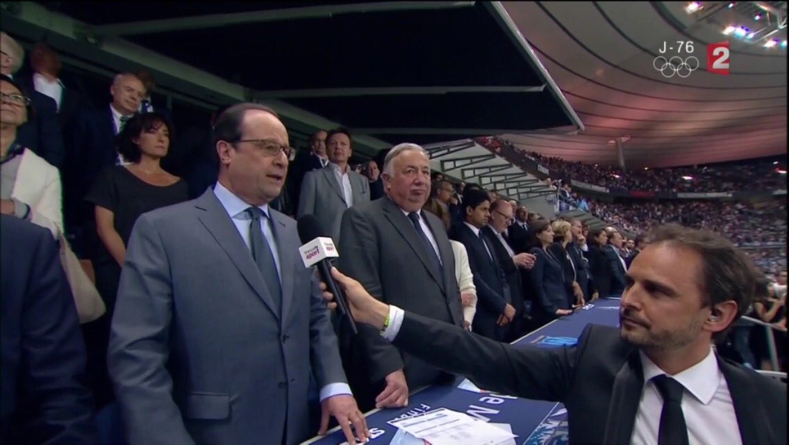 Komarrinho's tweet photo. "- Mr le président cmmnt avez vs trouvé cette finale?
- Je tiens à félicité le cuisto qui nous a fait des dinguerie" https://t.co/3NJdDP3GOA