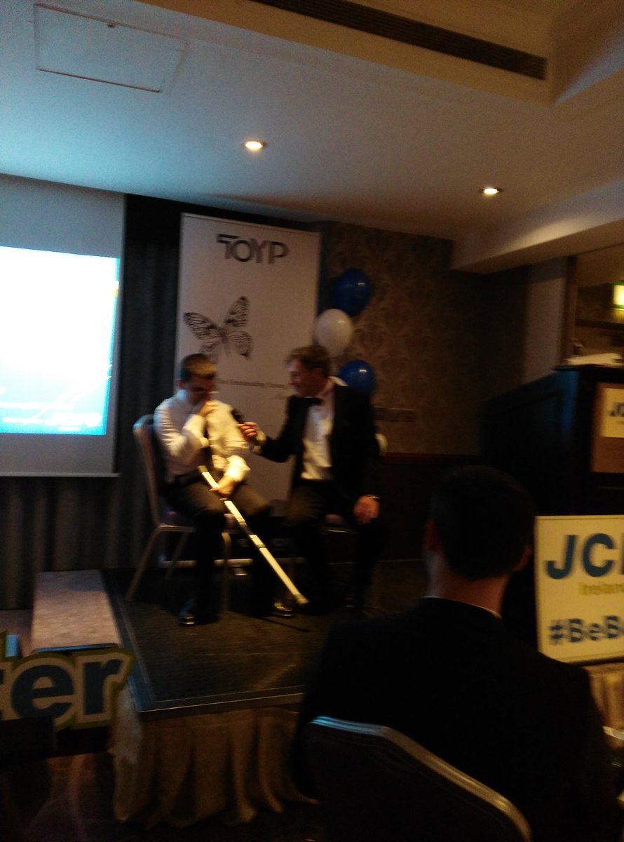 JCIDonegal's tweet photo. My battery is about to die but delighted to.announce our final winner is @seamus_mcgrory #toyp2016 https://t.co/LYZKKlWtrY