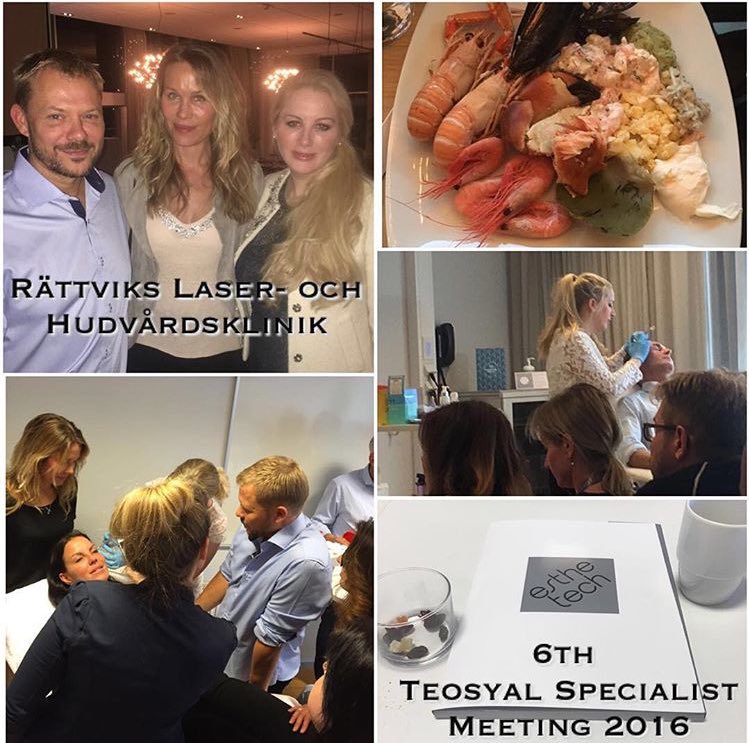 And this is what I was up to earlier in the week in #Sweden with #Teoxane at their national experts meeting ❤️